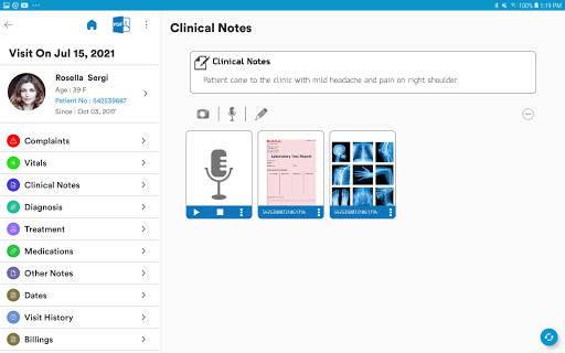Dr. Pad - Mobile EMR for Dr. screenshot 24