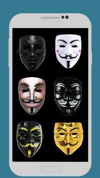 Anonymous Mask Hacker Camera 3 تصوير الشاشة