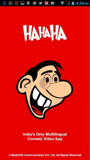 HaHaHa Indian Comedy Video App screenshot 1