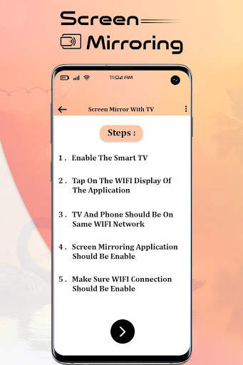 Screen Mirroring with TV : Connect Smart TV screenshot 3