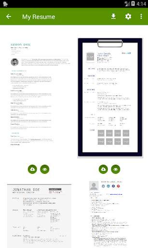 My Resume screenshot 4