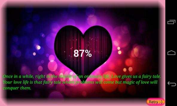 Finger Scanner:Love Calculator 4 تصوير الشاشة