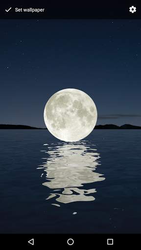 Moon Over Water Live Wallpaper screenshot 5
