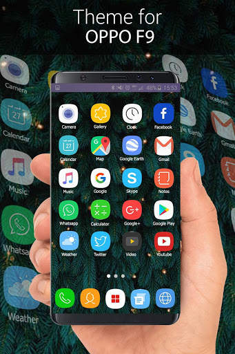 launcher Theme For OPPO F9 screenshot 2