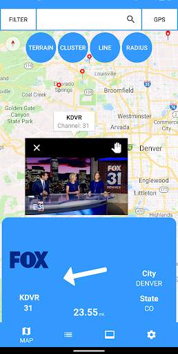 TV Towers - TV Antenna Finder & Free TV Shows screenshot 4