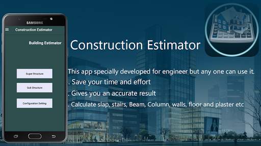 Construction Calculator Material Balding Estimate screenshot 1