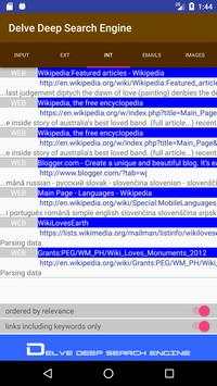 Delve into Search Engines screenshot 4
