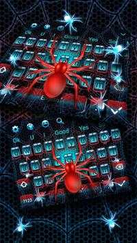 Spider Cobweb Keyboard Theme screenshot 2