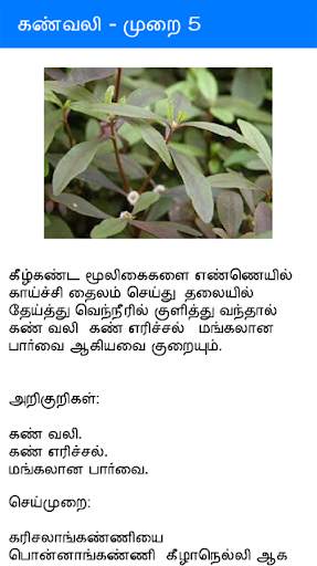 Ayurvedic Tamil Medicine screenshot 5