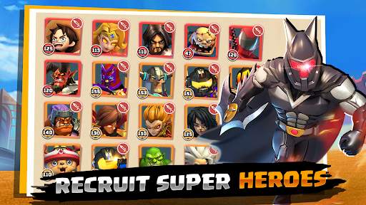 Zombies Clash: Superheroes War screenshot 3