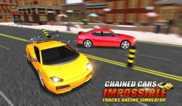 Chained Cars Impossible Tracks Racing Simulator screenshot 7