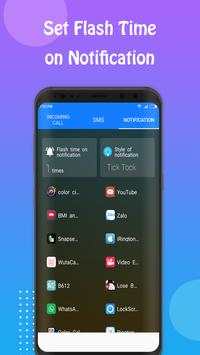 Calling Flashlight - Flash Blinking On Call & Sms screenshot 3