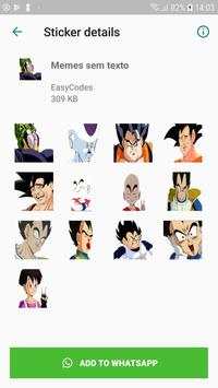 Stickers Dragon Ball for WhatsApp screenshot 5
