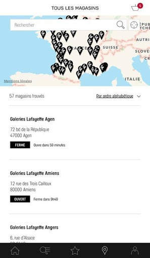 Galeries Lafayette скриншот 4