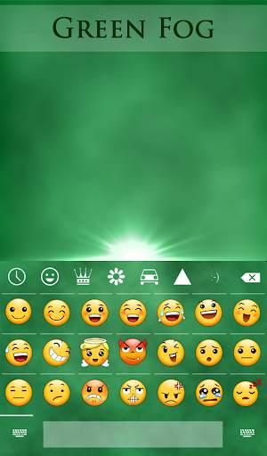Green Fog Animated Keyboard स्क्रीनशॉट 4
