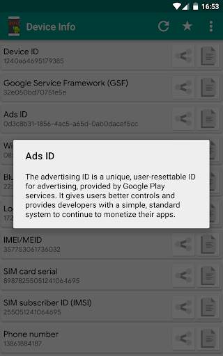 Device Info (Device ID) screenshot 6