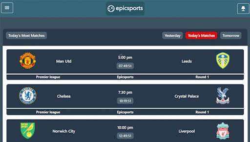 epic sports - All football live league tips screenshot 3