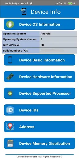 Device Info screenshot 3