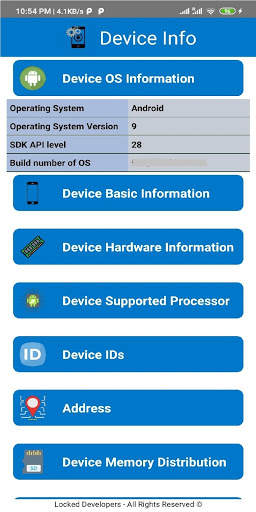 Device Info screenshot 3