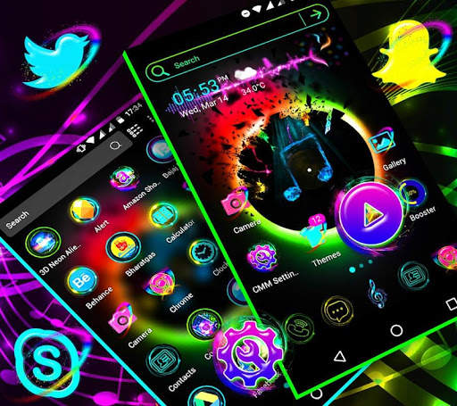 Music Launcher Theme screenshot 3