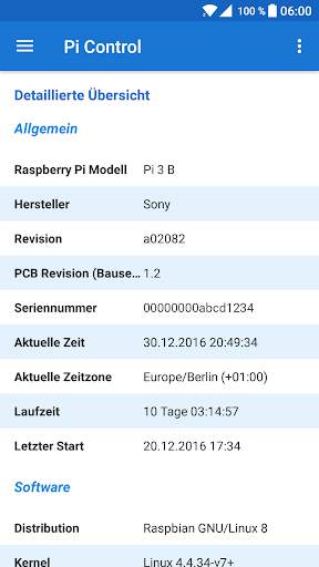 Pi Control - App screenshot 3