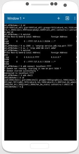 Terminal Emulator for Android 2021 screenshot 1
