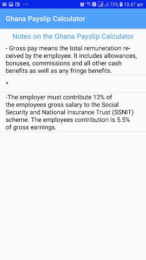 Ghana Payslip Calculator screenshot 7