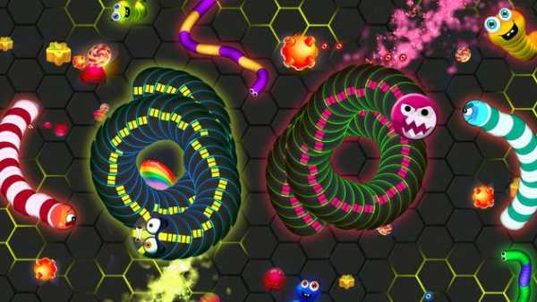 Worms Voracious Zone .io - Slithering Mask screenshot 4