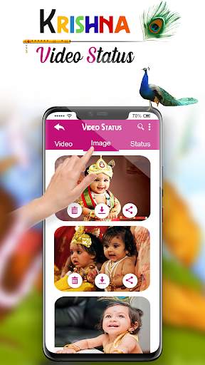 Krishna Video Status : Full Screen Krishna Status screenshot 2