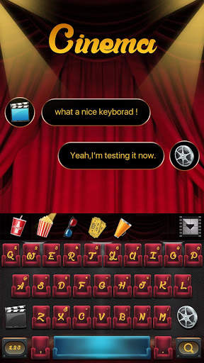 Cinema Keyboard screenshot 3