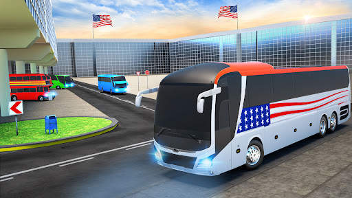Coach Bus Simulator Bus Games screenshot 3