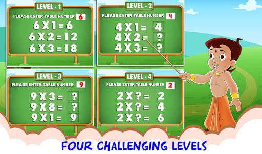 Bheem - Multiplication Tables screenshot 2