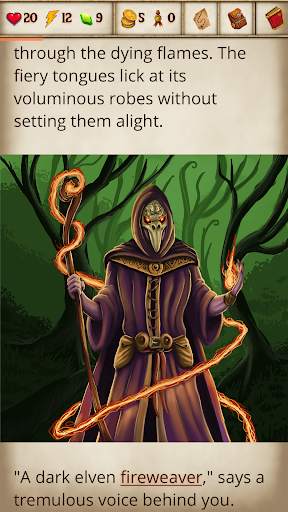 Game of the Gods (Text Based Choice RPG) screenshot 1
