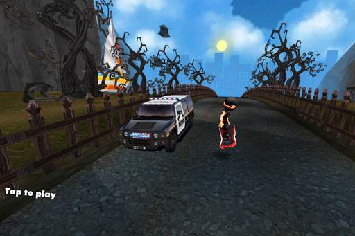 Subway Ninja run gratis- Flippy jump rush screenshot 1