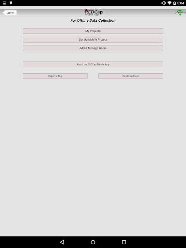 REDCap Mobile App screenshot 2