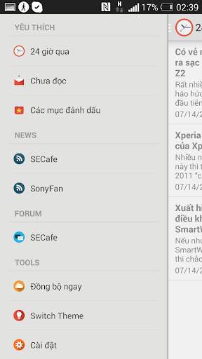 Tin tức Sony screenshot 3
