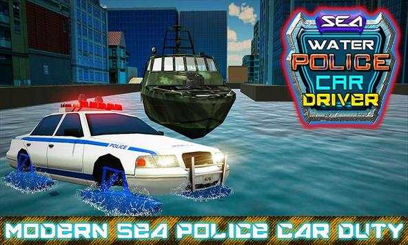 Sea Police Car - Boat Chase screenshot 4