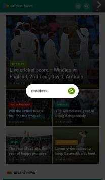 Live Cricket Scores & News App screenshot 4