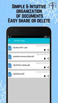Scan app - Fast scanner : scan files and photos screenshot 5