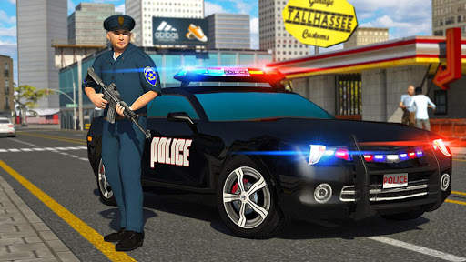 Cop Car Driving Simulator: Police Car Chase Games screenshot 6
