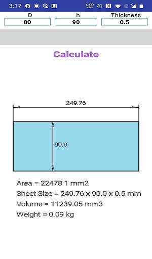 cone calculator screenshot 11