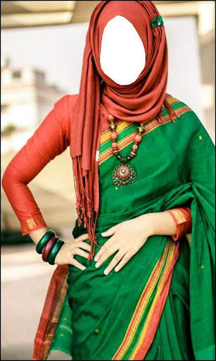 Women Hijab Saree Suit 3 تصوير الشاشة