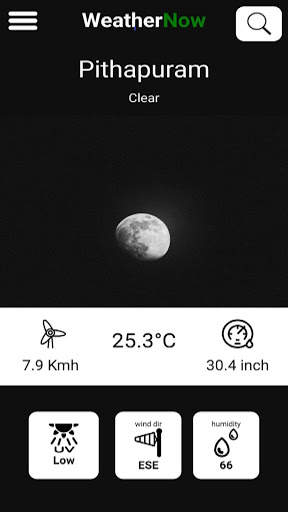 WeatherNow screenshot 1