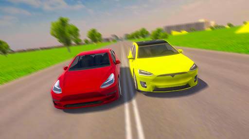 Electric Car Driving Sim Original screenshot 1