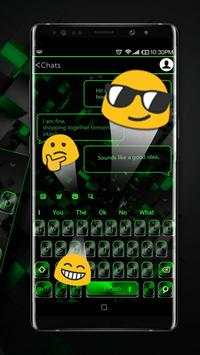 Black Green Metal Keyboard screenshot 3