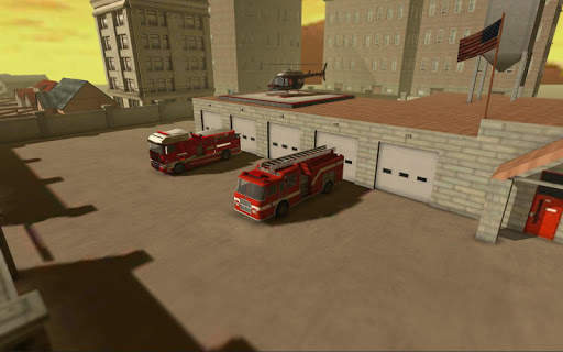 Firefighter Simulator 3D screenshot 1