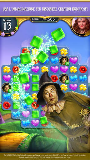 The Wizard of Oz Magic Match 3 screenshot 4