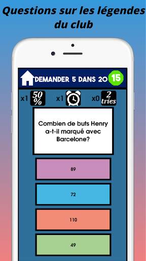Barcelone Football Quiz - Jeu de Questions screenshot 6