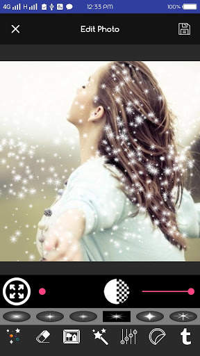 Glitter Photo Effect Editor screenshot 3