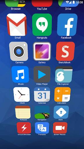 LightLaunch Light 3D Launcher screenshot 1